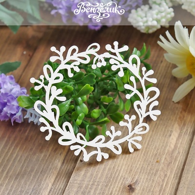 Чипборд від Вензелик - Рамка 175, розмір: 78x83 мм