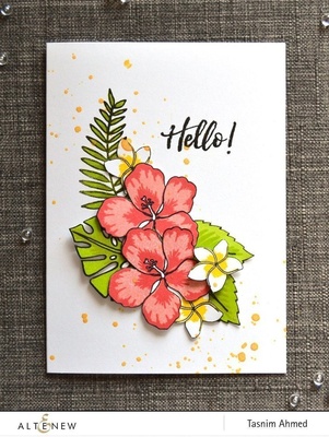 Набор штампов от Altenew - Totally Tropical