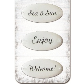 Набір металевих прикрас "Там, де Море 1", 3 шт.