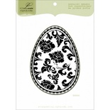 Акриловий штамп Lesia Zgharda Писанка велика SW004, 6,6*9, 4см