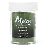 Пудра для ембоссинга Moxy Metallic Evergreen от American Crafts, 17 г