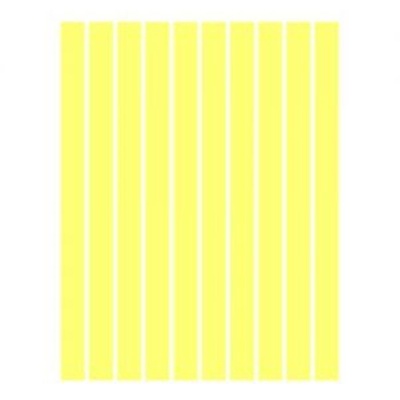Набір смужок паперу для квілінгу, 1 колір (жовний пастель), 5х295мм, 80 г/м², 200 шт.