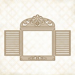 Чипборд Blue Fern StudiOs-Tuscan Window