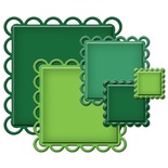 Лезвия от Spellbinders - Lacey Squares