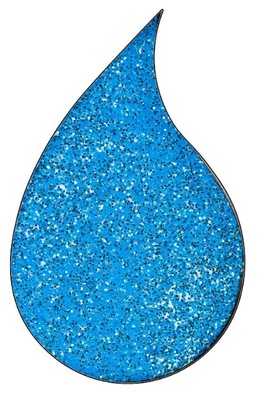 Пудра для эмбоссинга Wow - Blue Glitz - Regular, 15 мл.