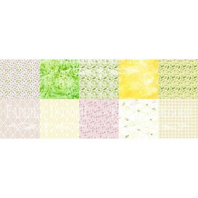 Набор скрапбумаги - Spring blossom, 20x20 см, ТМ Фабрика Декора