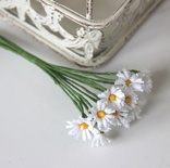 Хризантемы, цветочек 15 мм, стебелек 10 см, 12 шт., B64477