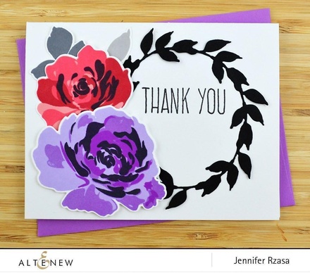 Набор штампов от Altenew - Floral Fantasy, ALT1754