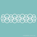 Чипборд від Вензелик - Бордюр 26, 32x85 мм, розмір: 32x85 мм