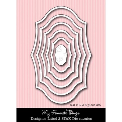 Ніж для вирубки My Favorite Things - Die-namics Designer Labels STAX STAX 2