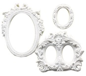 Гипсовое украшение от Melissa Frances - Oval Frames - Овальные рамки