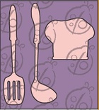 Чипборд. Набор "Веселый повар". Большой, cb-219