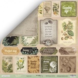 Аркуш одностороннього паперу Scrapmir - Картка (ENG) - Cozy Forest, 30x30см