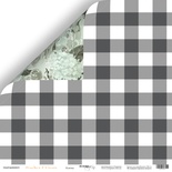 Аркуш двостороннього паперу для скрапбукінгу від Scrapmir - Клітинка - Peaches & Cream, 30x30cм