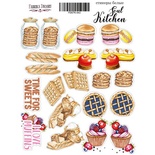 Набір наліпок (стікерів) 043 - Soul Kitchen, ТМ Фабрика Декору