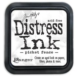 Штемпельна подушка Ranger - Distress Ink Pad - Picket Fence (білі)