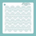 Трафарет 16 для творческих работ из прозрачного пластика от Вензелик, 155x155 мм