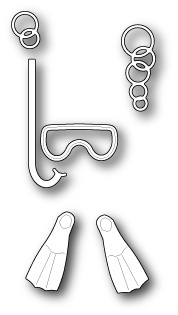 Ножі від Memory Box - Dies- Deep Sea Fun