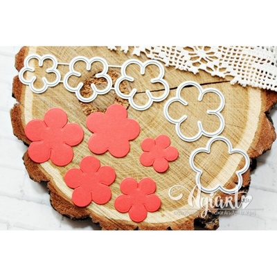 Ножи для вырубки от AgiArt - Набор цветов №5