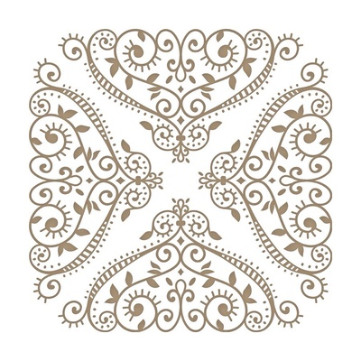 Пластини для фольгування від Spellbinders - Fanciful Corners