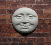 Гіпсовий декор від E.В.A - Сонячне обличчя, 3.2см