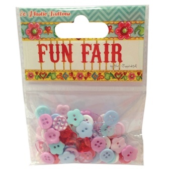 Набір ґудзиків пластикових від Helz Cuppleditch - Fun Fair