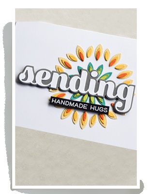 Ніж від Birch Press Design - Big sending sugar script, 2 шт.