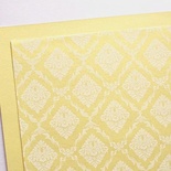 Аркуш дизайнерського картону з візерунком Розкішно 3, колір Шампань, A4, 250 г/