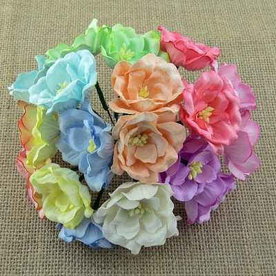 Набор цветов - Магнолия, Ассорти, 35мм, 50 шт.