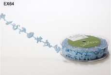Стрічка від May Arts - Baby, колір блакитний, довжина 90 см