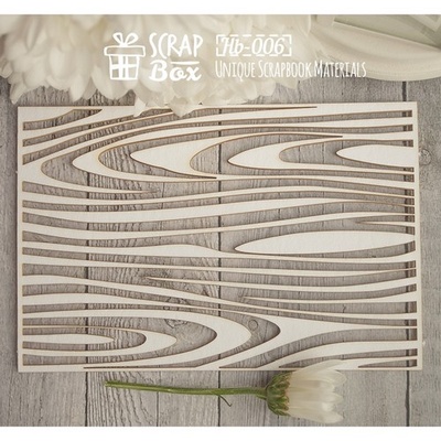 Чипборд ScrapBox - Текстура дерева №2