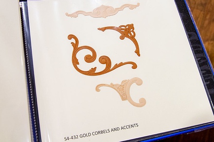 Ножі від Spellbinders - Gold Corbels And Accents