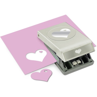 Фигурный дырокол EK Tools - Heart in Heart Large Punch