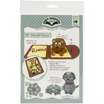 ПІД ЗАМОВЛЕННЯ - Karen Burniston Dies - Bitty Ball Pop-Up