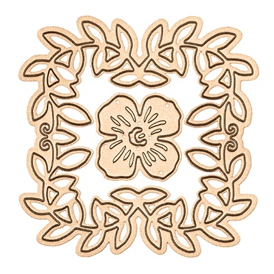 Ножі від Spellbinders — Border Flower