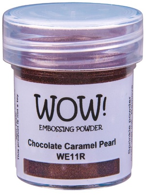Пудра для эмбоссинга от WOW - Chocolate Caramel Pearl - Regular, 15 мл