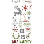 Висічки з чіпборду Teresa Collins - Candy Cane Lane - Chipboard Elements