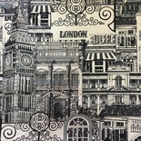 Тканина льон - Лондон, 45x75см
