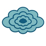 Ніж для вирубки Lifestyle Crafts - QuicKutz - Nesting Clouds