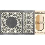 Чипборд Фабрика Декору - FDCH-088, колір молочний, крафт