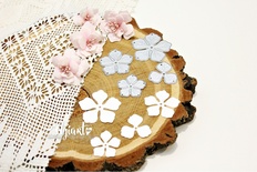 Ножи для вырубки от AgiArt - "Яблоневый цвет"