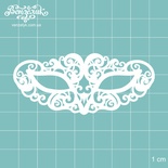 Чипборд від Вензелик - Маска 01, розмір: 75x33 мм