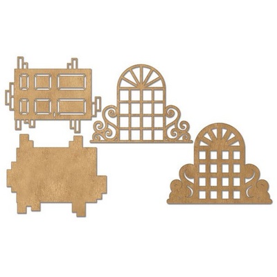 Набір чіпбордів FDCH - 296, колір крафт, ТМ Фабрика Декору