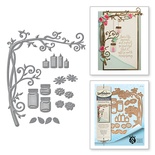 Нож для вырубки от Spellbinders - Stacey Caron - Botanical Bliss - Elegant Branch