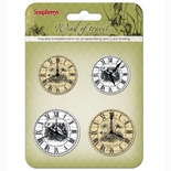 Набор часиков «Ветер путешествий», белые и бежевые