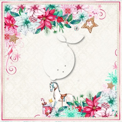 Аркуш двостороннього паперу для скрапбукінгу від LemonCraft - Joy the world world 06