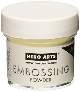 Пудра для горячего эмбоссинга от Hero Arts - Ultra Fine Embossing Powder (мелкая)