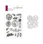 Штампи + Ножі для вирубки від Altenew - Rennie Roses Stamp & Die Bundle, 15штампів + 14 ножів