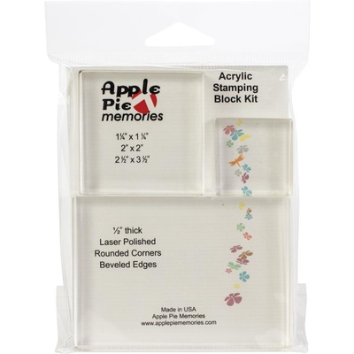 Набір акрилових блоків Apple Pie Memories, 3 шт.