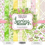 Набор скрапбумаги - Spring blossom, 30,5x30,5 см, ТМ Фабрика Декора